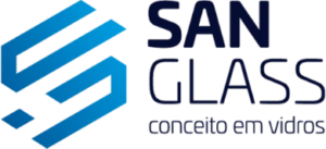 san glass logo f